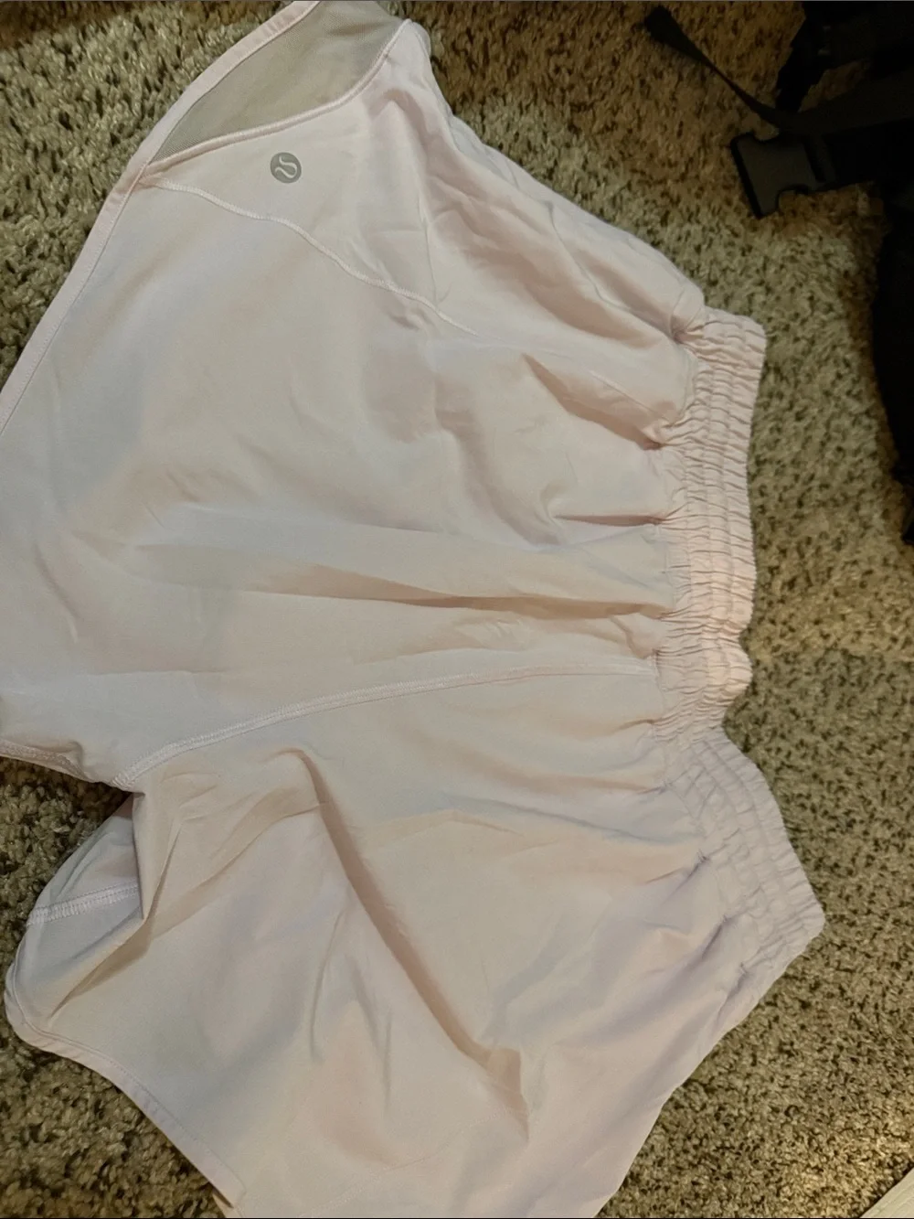Lululemon Light Pink Running Shorts Size 12